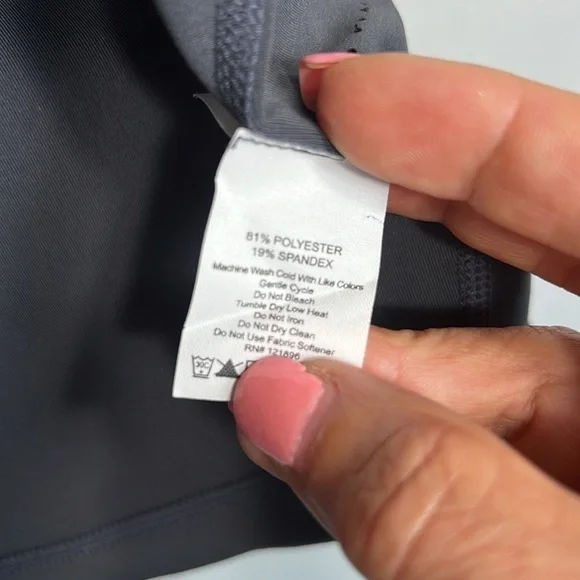 Title Nine Mad Dash Reversible Tank Top Black size S NWT - Picture 11 of 11